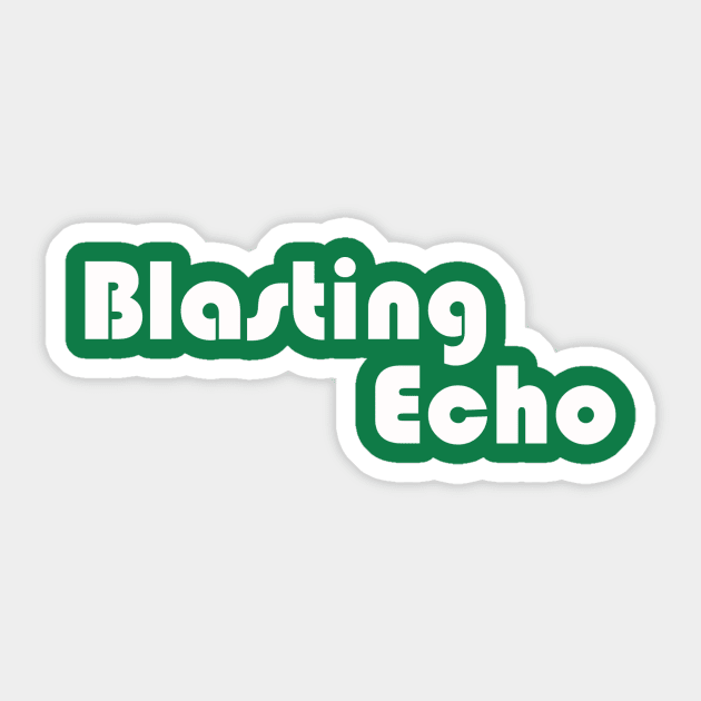 Blasting Echo Bauhaus Logo Sticker by BlastingEcho